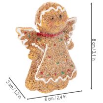 Artikel Deko Gebäckfigur Lebkuchenmännchen künstlich 8cm 3St