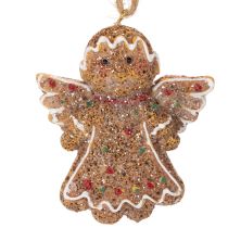 Artikel Deko Anhänger Künstliche Lebkuchenfiguren zum Aufhängen 7cm 3St