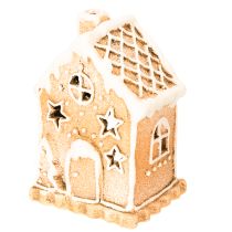 Artikel Lebkuchenhaus Teelichthalter zum Stellen und Dekorieren 13cm
