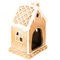 Artikel Lebkuchenhaus Teelichthalter zum Stellen und Dekorieren 13cm