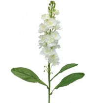 Artikel Levkoje Weiß Kunstblume Künstliche Stielblume 78cm