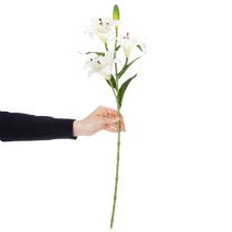 Artikel Künstliche Lilienblume realistische Nachbildung langlebige Dekoration für Wohnräume 66cm 2St