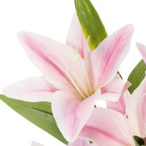 Artikel Kunstblume Lilie Stielblume Dekoration 68cm 3St