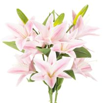 Artikel Kunstblume Lilie Stielblume Dekoration 68cm 3St