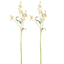 Artikel Künstliche Lilie mit langem Stiel Kunstblume Hochzeit Raumakzent Dekoration 110cm 2St