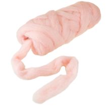 Artikel Lunte Rosa Wolllunte Naturwolle Wasserfest Farbecht 5cm 10m