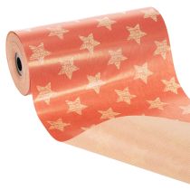 Artikel Manschettenpapier mit Sternen Rolle Floristikbedarf 25 cm 100m