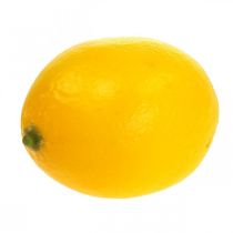 Mediterrane Deko Zitrone Künstliche Zitrone L6,5cm Ø5cm