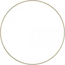 Metallring Dekoring Scandi Ring Deko Loop Gold Ø30,5cm 6St