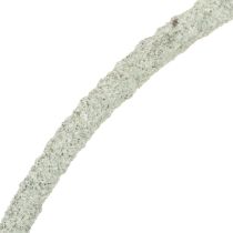 Artikel Deko Ring Metall auf Holzständer für Tischdekoration 43cm