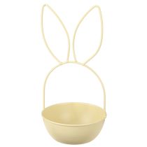 Artikel Osterkorb Hasenohren Modell Tischdeko für Osterfest und Frühlingserwachen 34cm 1Set