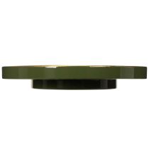 Artikel Deko Tablett in Grün mit Goldkante modern 30cm