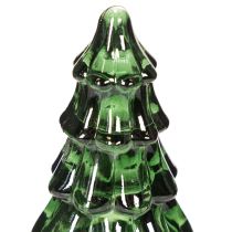 Artikel Glas Tannenbaum mit LED Tischdeko Weihnachten 13cm 2St