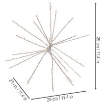 Artikel Deko Polarstern leuchtend LED Warmweiß mit Timer Outdoor 29cm