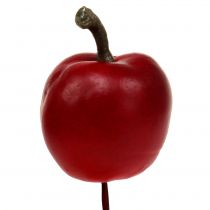 Mini Apfel am Draht Ø2,5cm 48St