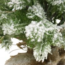 Mini Weihnachtsbaum im Sack Verschneit Ø25cm H42cm
