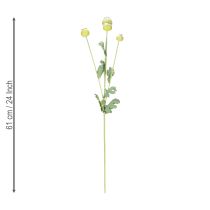 Artikel Mohnblumen künstliche Dekoration Bund realistische Blüten für Wohnaccessoires 61cm 3St