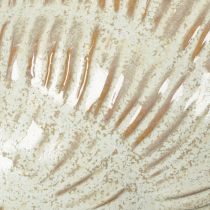 Artikel Keramik Schale Seeschnecke Design für elegante Dekoration im Wohnzimmer 23cm
