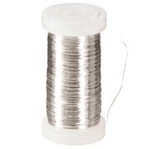 Artikel Myrtendraht Silber 0,30mm 100g Basteldraht Deko DIY Hochzeit