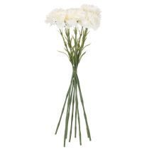 Artikel Kunstblume Nelke mit Stiel für Sträuße und Kränze 56cm 8St