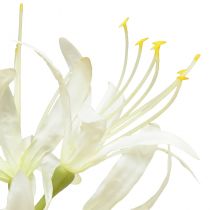 Artikel Nerine Guernseylilie Kunstblume Weiß Gelb Ø15cm L65cm