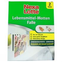 Nexa Lotte Lebensmittel-Motten Falle Mottenfalle Biozid 2St