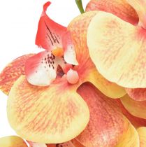 Artikel Orchidee Phalaenopsis künstlich 9 Blüten Rot Gelb 96cm