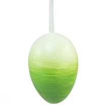 Artikel Ostereier Deko hängend Kunststoffeier Ostern Farbig 8×12cm 10 St