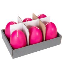 Artikel Eierkerze Frühling als ideale Tischdekoration Osterdeko und Geschenkideen 9cm 20h 6St