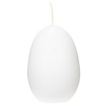 Artikel Osterkerzen Ei Form Eierkerzen Besondere Kerzen für Ostern Weiß 9cm 6St