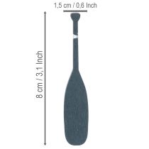 Artikel Paddel Miniatur Dekoration für maritime Deko 8cm 18St