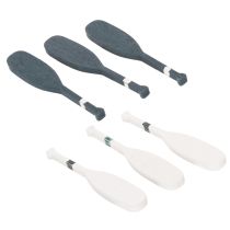 Artikel Paddel Miniatur Dekoration für maritime Deko 8cm 18St