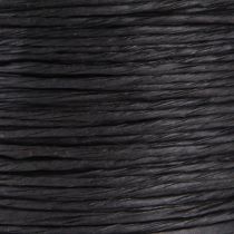 Artikel Papierkordel Draht umwickelt Ø2mm 100m Schwarz