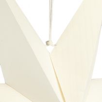 Artikel Sternen-Deko aus Papier für festliche Atmosphäre zum Hängen