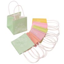 Artikel Geschenktüte mit Floralem Design Kleine Geschenktasche Für Besondere Anlässe 12cm 12St