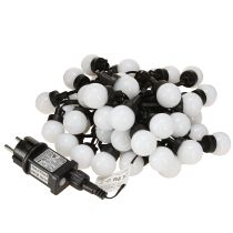 Artikel Partybeleuchtung LED Kugel Lichterkette Warmweiß L735cm