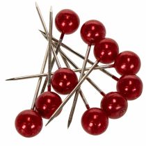 Artikel Perlkopfnadeln Rot Ø15mm 75mm