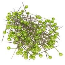 Artikel Perlkopfnadeln Grün Floristik vielseitig einsetzbar Ø4mm 40mm 150St