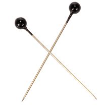 Artikel Perlkopfnadeln Schwarz Floristik Zubehör Ø4mm 40mm 150St
