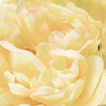 Artikel Kunst Pfingstrose mit großer Blüte für zeitlose florale Raumgestaltung 60cm 3St