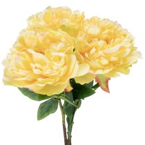 Artikel Kunst Pfingstrose mit großer Blüte für zeitlose florale Raumgestaltung 60cm 3St