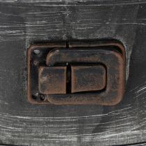 Artikel Pflanzgefäß, Deko-Backform, Springform zum Bepflanzen, Metalldeko Ø24cm H7,5cm