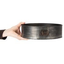 Artikel Pflanzgefäß, Deko-Backform, Springform zum Bepflanzen, Metalldeko Ø24cm H7,5cm