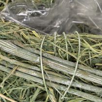 Artikel Deko Herz aus Naturgras mit Folie Einsatz 14cm 2St