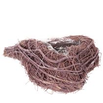 Artikel Dekoherz aus Zweigen mit Pflanzfolie 20cm 2St