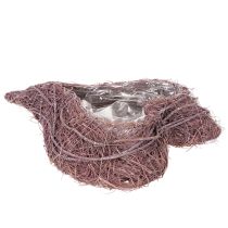 Artikel Herz Schale aus Zweigen mit Folieneinsatz 37cm