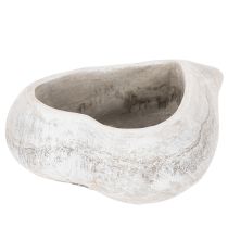 Artikel Dekoschale Herzform grau Kleine Pflanzschale Herz 19cm
