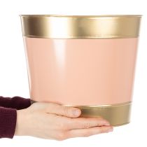 Artikel Pflanzkübel Blumentopf Metall Übertopf Ø26cm H22cm 4St