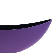 Artikel Pflanzschiffchen Dekoschale Schale Violett 38,5cm×12,5cm×13cm