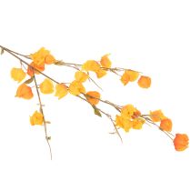 Artikel Lampionblume künstlich Physalis Zweig mit Blüten 95cm